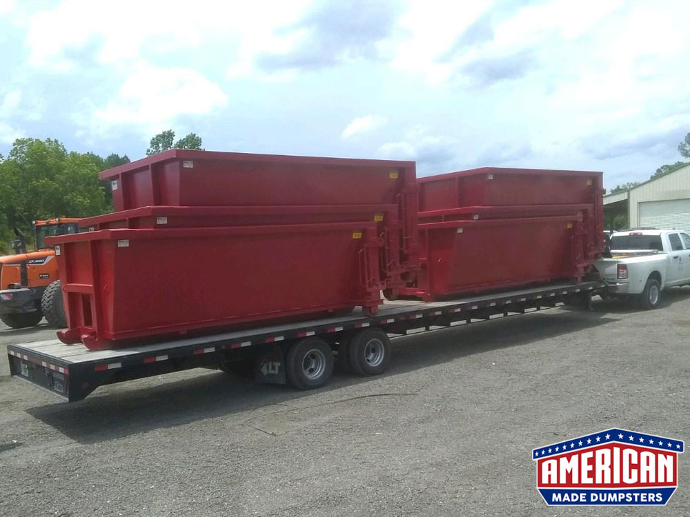 15 Yard Cable Dumpsters - American Made Dumpsters