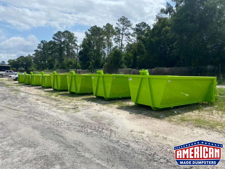 62 Inch Hook Lift Dumpsters - American Made Dumpsters