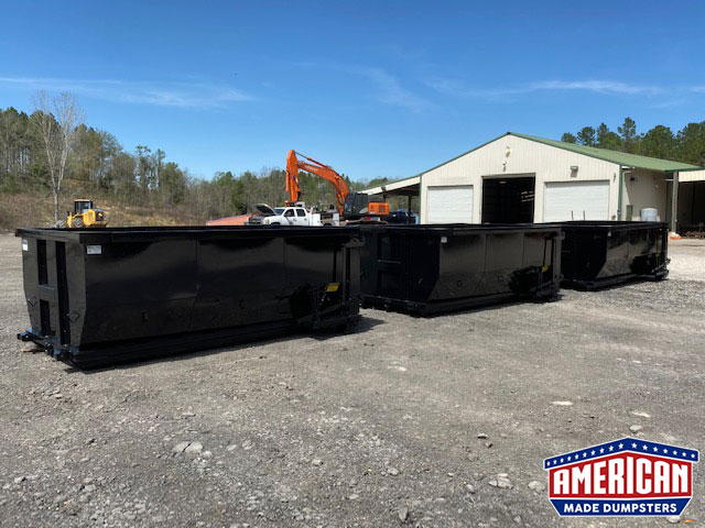 Load Trail Style Dumpsters - American Made Dumpsters