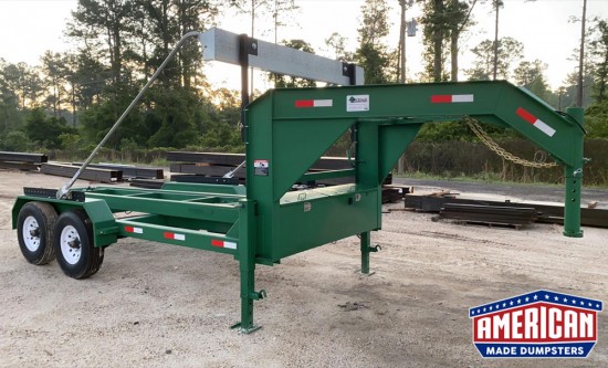 Roll-Off Dumpster Trailer - American Made Dumpsters