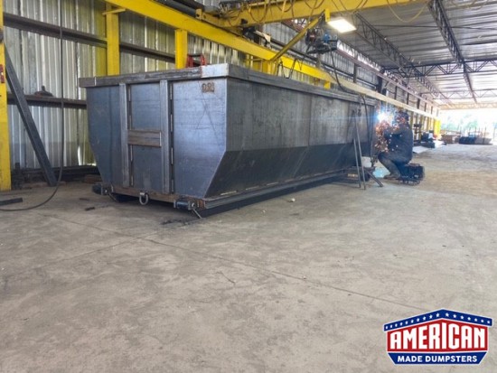 30 Yard Tub Style Cable Dumpsters - American Made Dumpsters