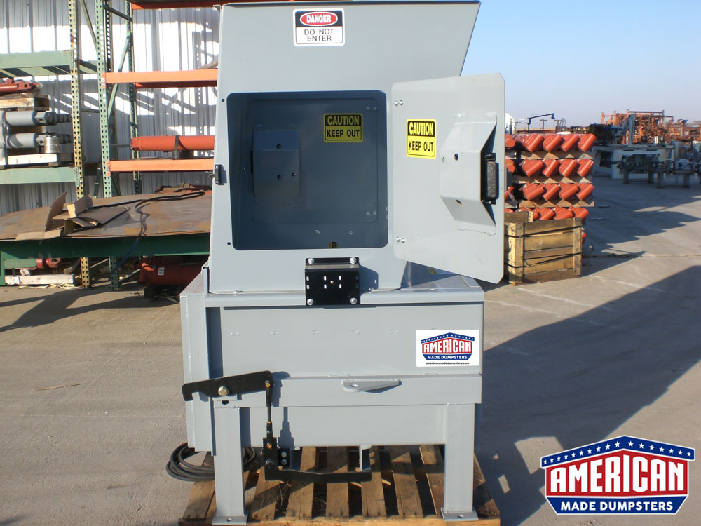 KPAC Style 3 Yard Compactor - American Made Dumpsters