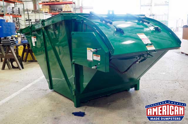 KPAC Style 6 Yard Self ContainedCompactor - American Made Dumpsters
