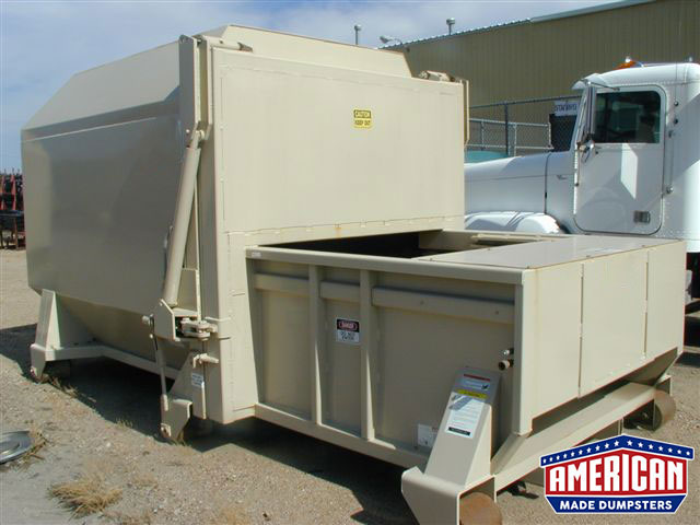 KPAC Style Self ContainedCompactor - American Made Dumpsters