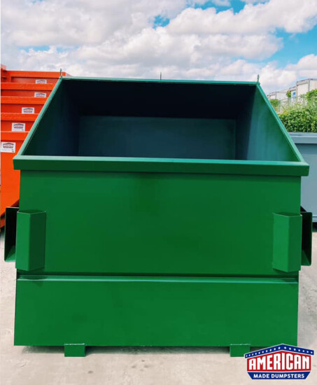 Front Load Business Dumpsters - American Made Dumpsters