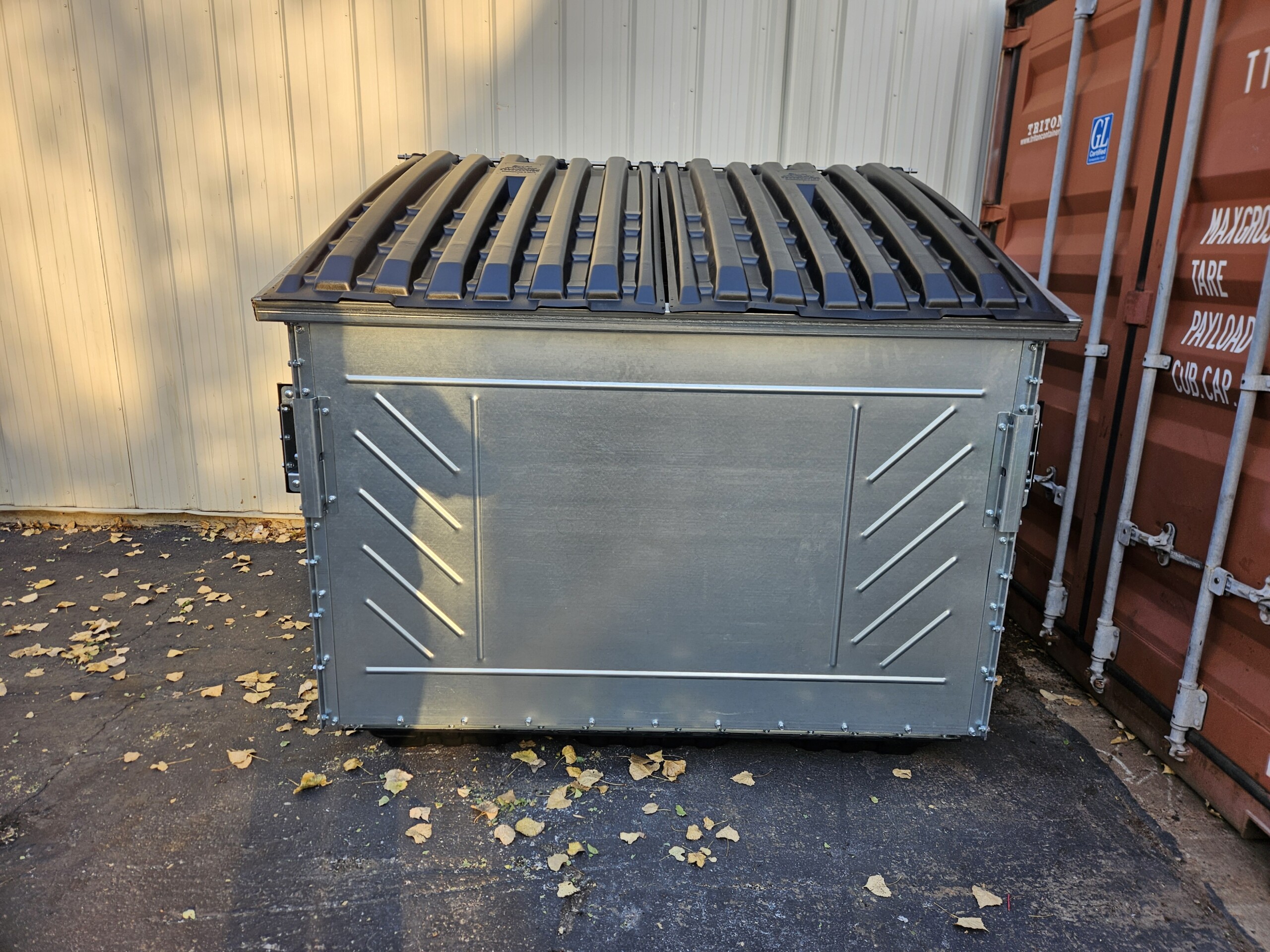 Galvanized Bolt Together Frontload Containers For Sale | American Made ...