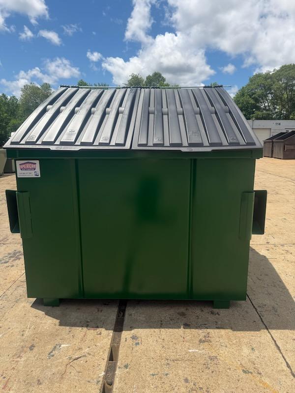 6-yard front load dumpster, front load dumpster dimensions, American made dumpsters