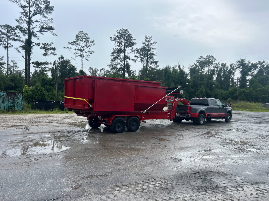 20-yard Texas Pride Dumpster for sale. 