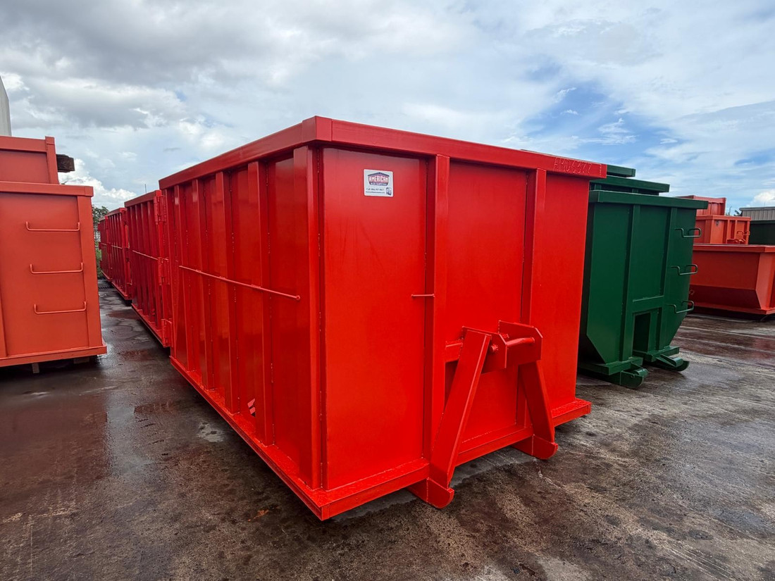 Ribbed Dumpsters for sale, 36in Hook Lift style 